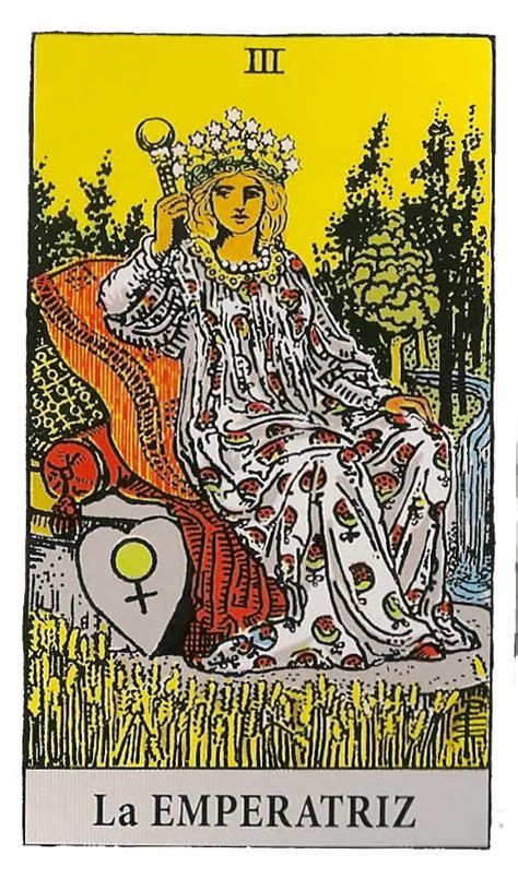 tarot economico|Arcano Mayor III: LA EMPERATRIZ